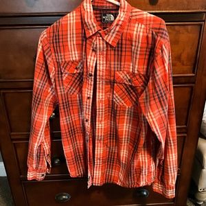 North Face Button Up